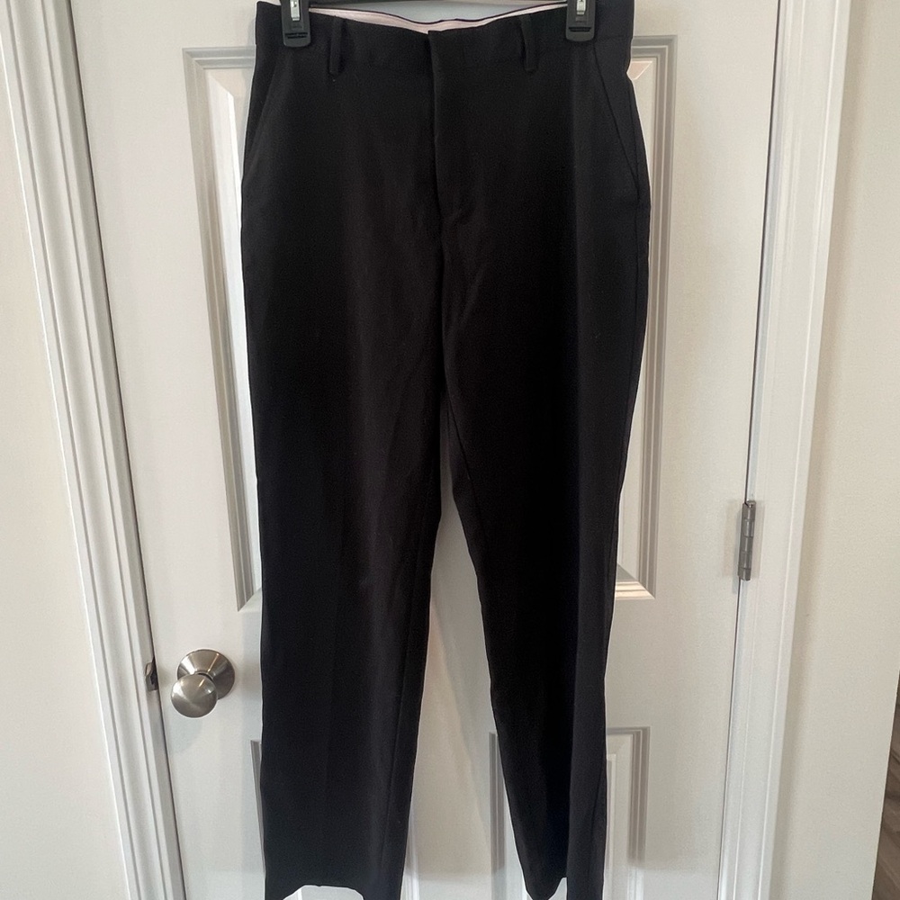 Chaps Kids Black Formal Trousers